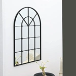 metal mirror hobby lobby mirror black arched mirror side view